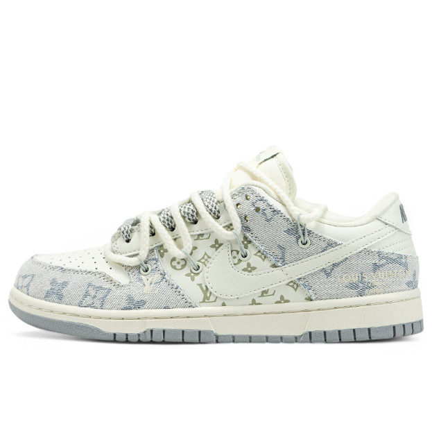 Nike SB x Louis Vuitton White Grey