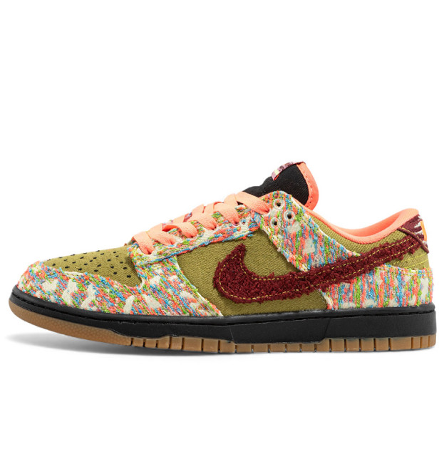 Nike Dunk Low Panda Monium Pack Green Curry Multi-Color IB2263-300