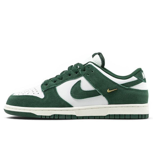Nike Dunk Low Gorge Green Mini Swoosh IB4417-100