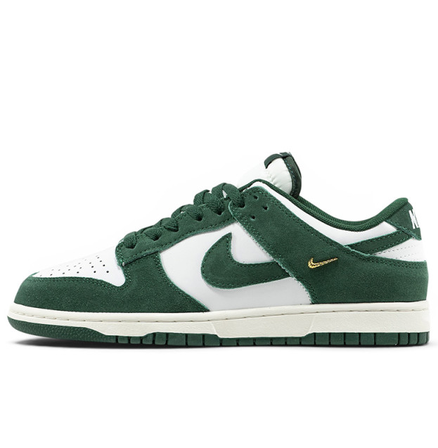 Nike Dunk Low Gorge Green Mini Swoosh IB4417-100