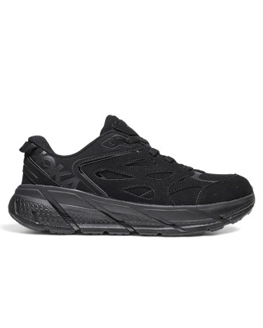 Hoka Clifton Suede Triple Black 1122571-BBLC