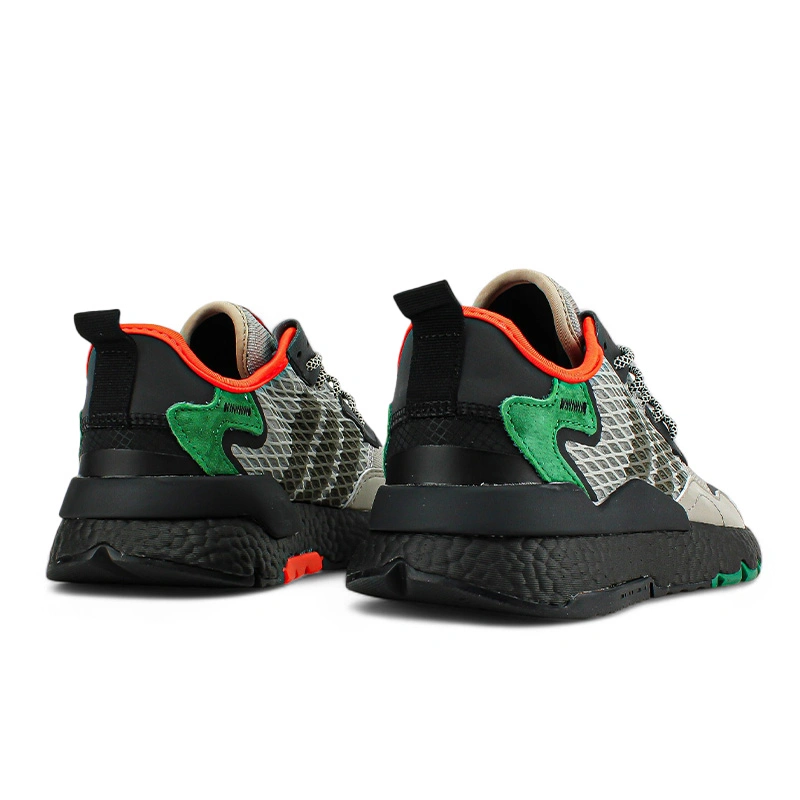 Adidas Nite Jogger Sesame Black Bold Green EE5569 FKS56052 buy with delivery Footers
