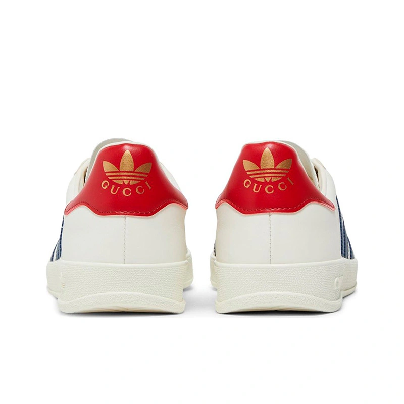 Adidas x Gucci Gazelle White 707847UTT109060 FKS57207 Footers