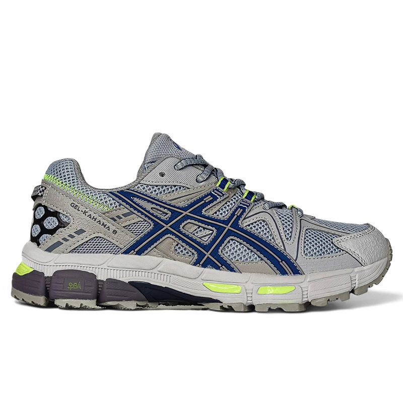 Grey and blue asics hotsell