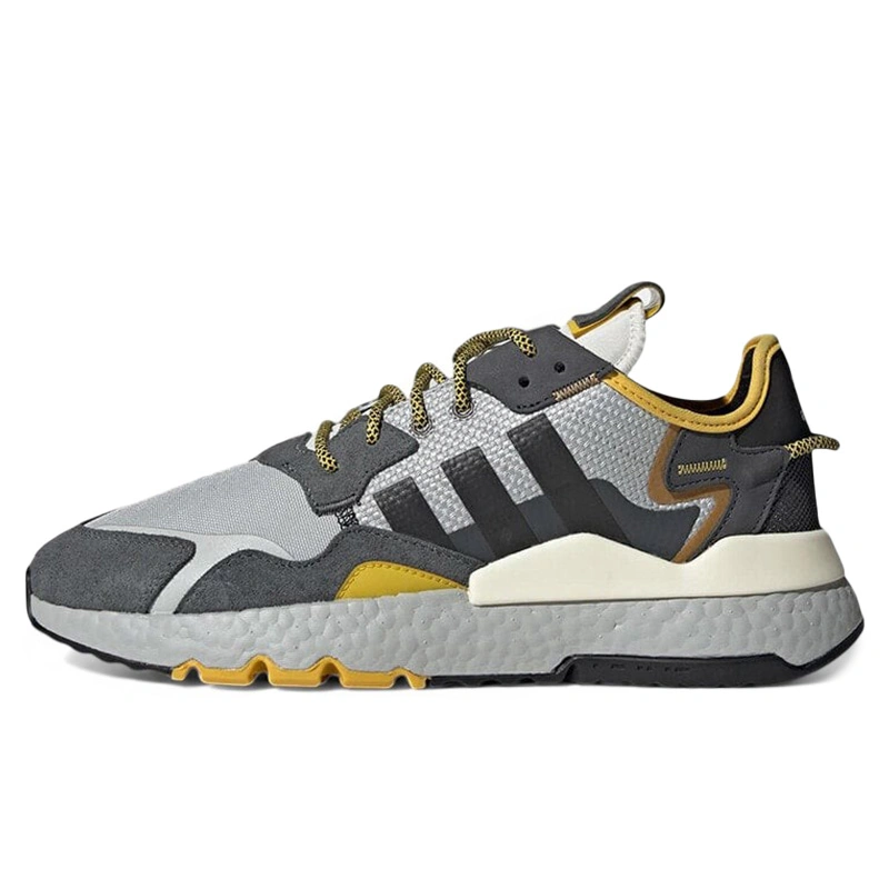 Adidas Nite Jogger Cream Grey Black Yellow GY0019 FKS2355283 Footers