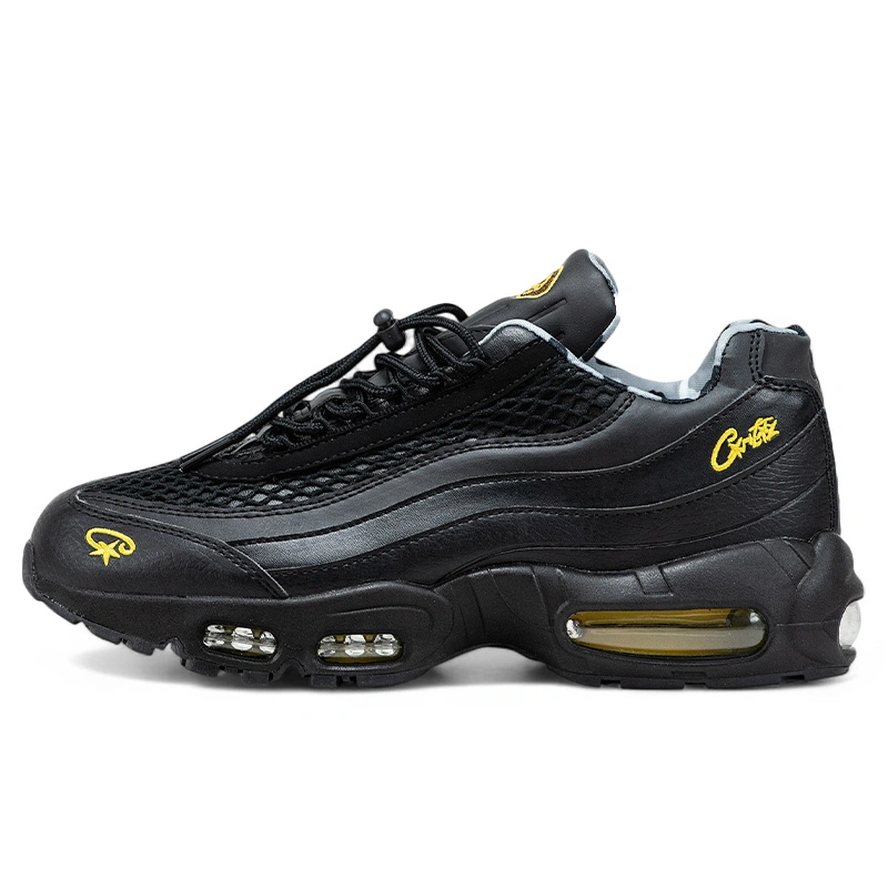 Nike Air Max 95 x Corteiz Black Tour Yellow FB2709 003 FKS2355081 Footers