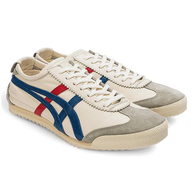 Asics Mexico 66 Deluxe White Blue 1181A151 100 FKS2354327 buy with delivery Footers