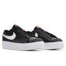 Кроссовки Nike Blazer Low Black White Platform