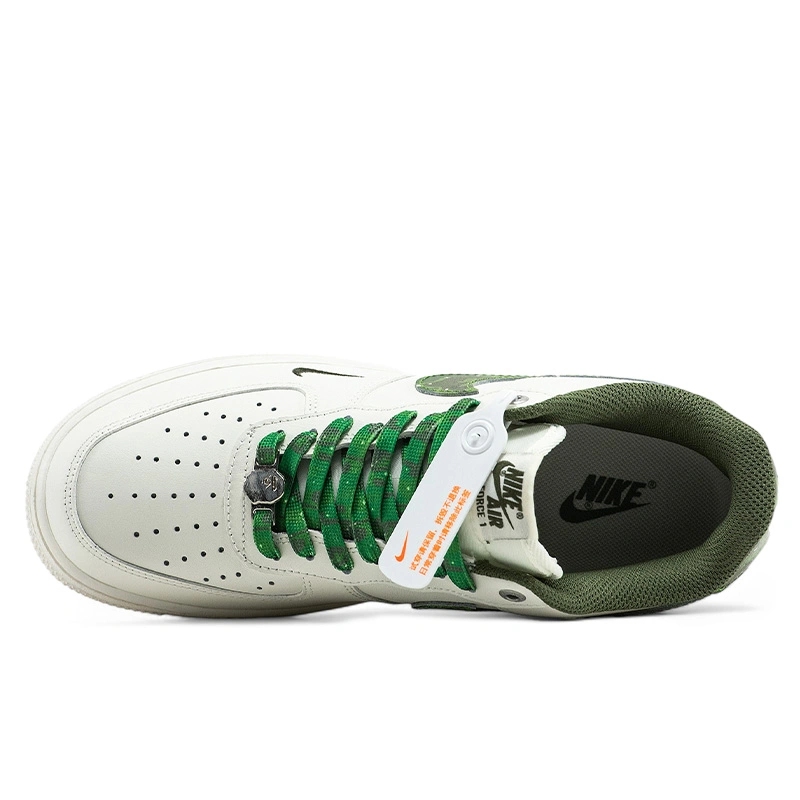 Nike air force 1 low white green shop
