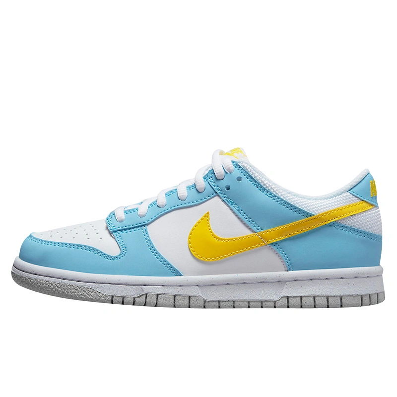 Nike Dunk Low Next Nature White Blue Yellow DX3382 400 FKS2353533 buy with delivery Footers