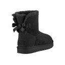 Оригинал UGG Classic Mini Bailey Bow II Black
