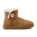 Ботинки UGG Classic Mini Bailey Button Bling Chestnut