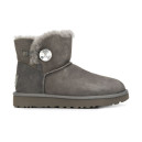 Придбати UGG Classic Mini Bailey Button Bling Grey FKS2351228