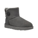 Ботинки UGG Classic Mini Bailey Button Grey