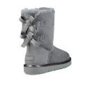 Оригинал UGG Classic Short Bailey Bow II Metall Grey