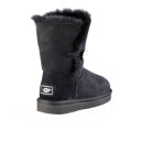 Оригінал UGG Classic Short Bailey Button Bling Black