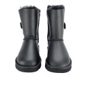Оригінал UGG Classic Short Bailey Button Leather