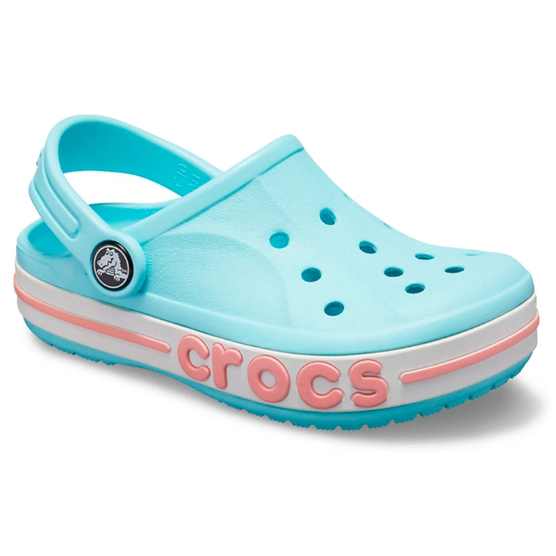 ★ECBA★ Сабо Crocs Bayaband Bandana Clog 39 25-25.5 см Розовые с
