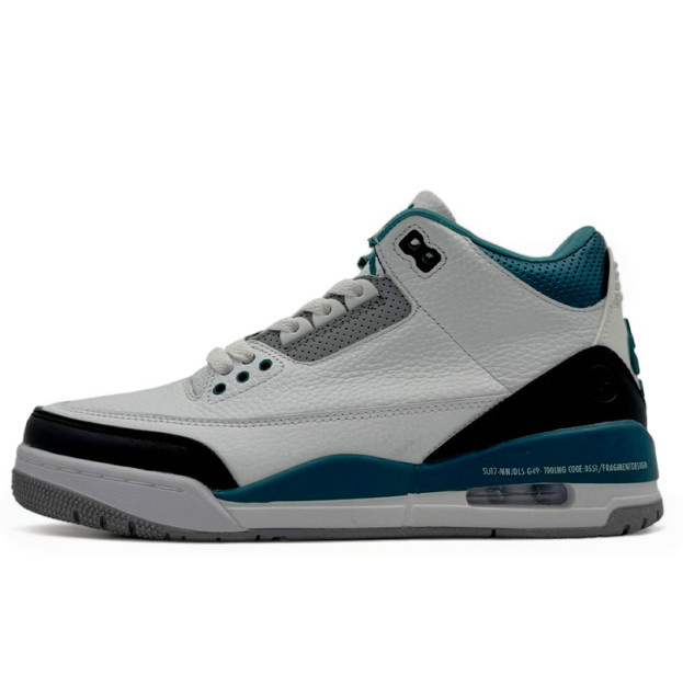 Jordan 3 Retro White Blue Black