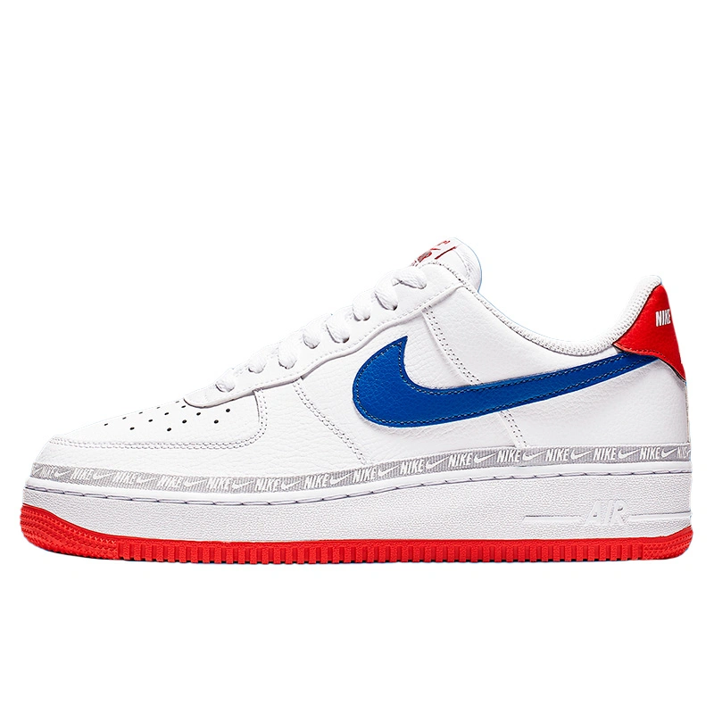 Nike Air Force 1 Low Overbranding White Red Blue CD7339 100 FKS2350219 Footers