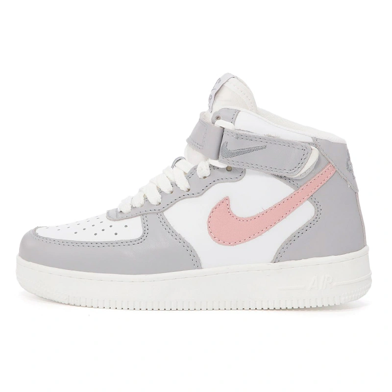 Nike air force 1 high pink top