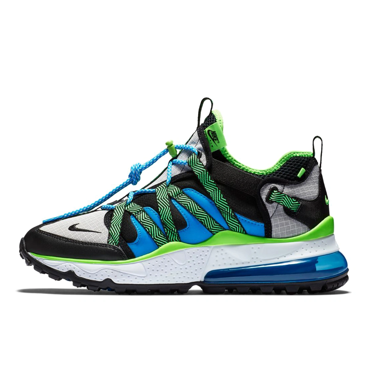 Nike Air Max 270 Bowfin Black Photo Blue AJ7200 002 FKS1251 Footers