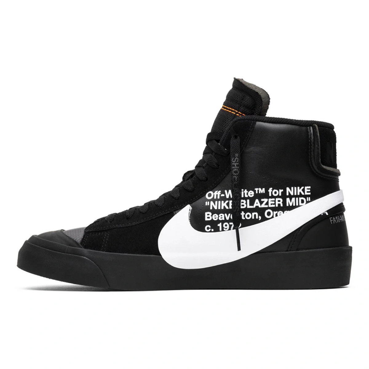 Nike air blazer mid off white deals