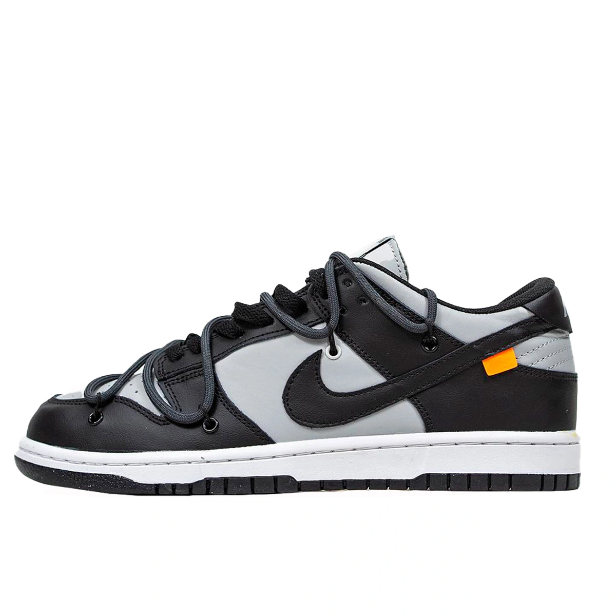 Nike Dunk Low Off-White Black Grey по цене 4211 грн