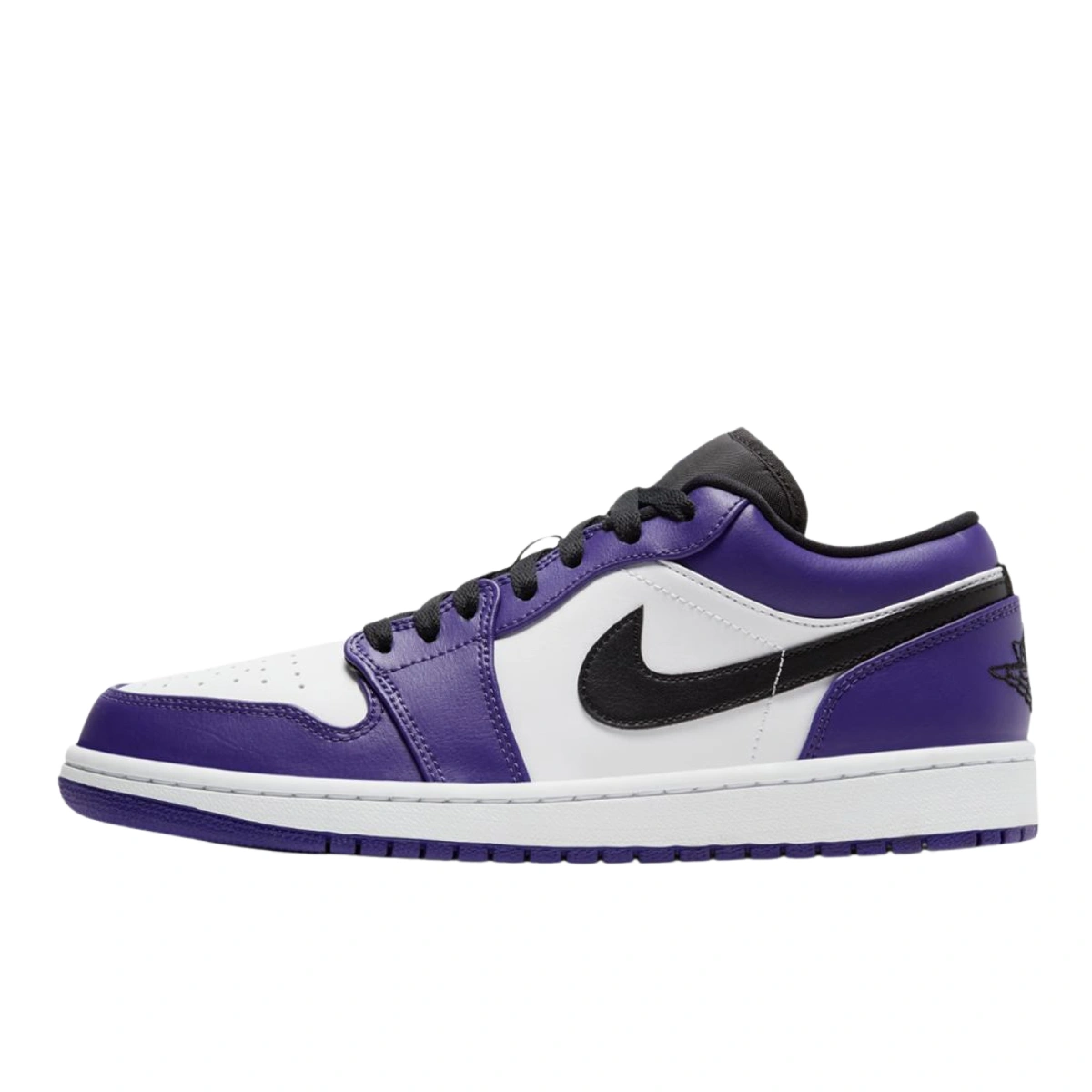 New white and purple jordans sales