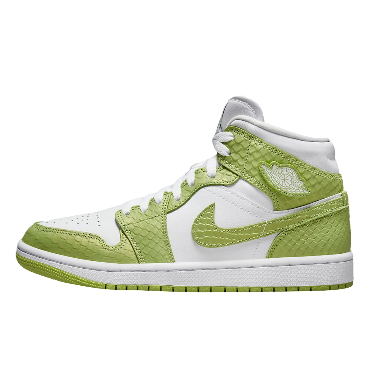 Jordan retro 1 mid green on sale