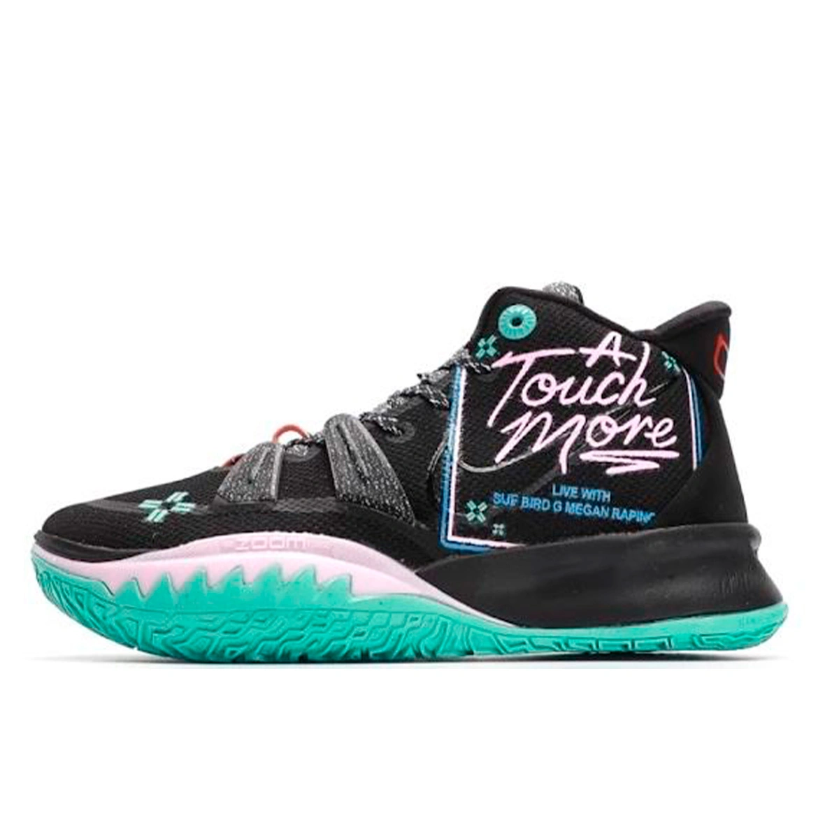 Green and black kyrie sale