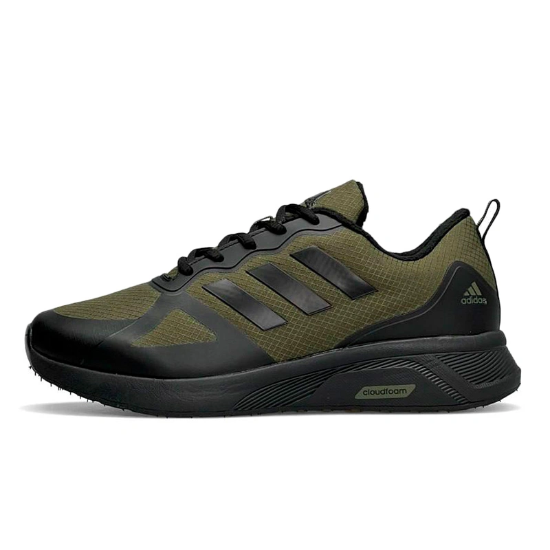 Adidas cloudfoam army green clearance