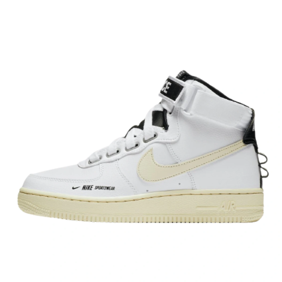 Nike air force 1 white and cream sales