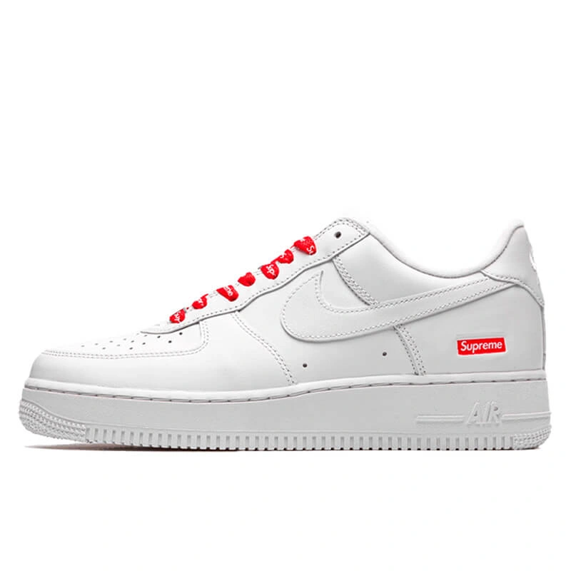 Nike air force 1 low white and red sales