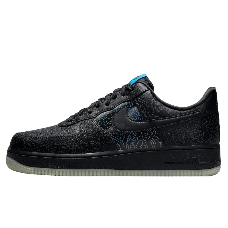 Nike air force 1 blue sole hotsell
