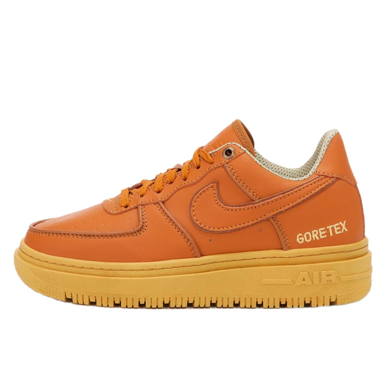 Nike air force 1 beige yellow sales