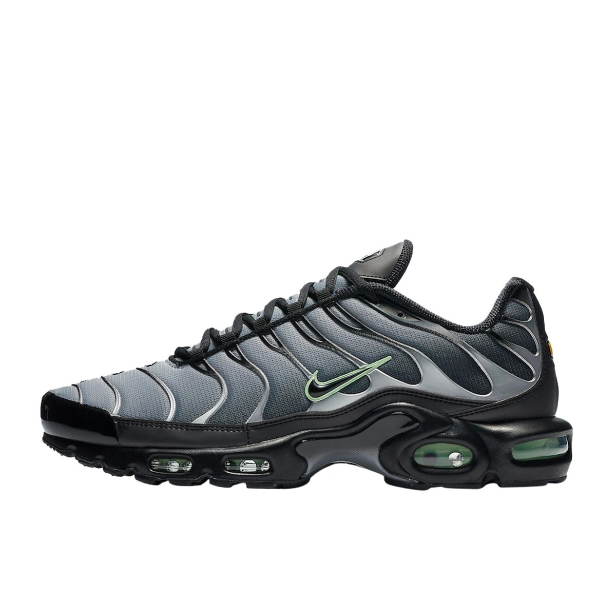 Nike Air Max Plus Black Particle Grey Vapour Green CZ7552 001