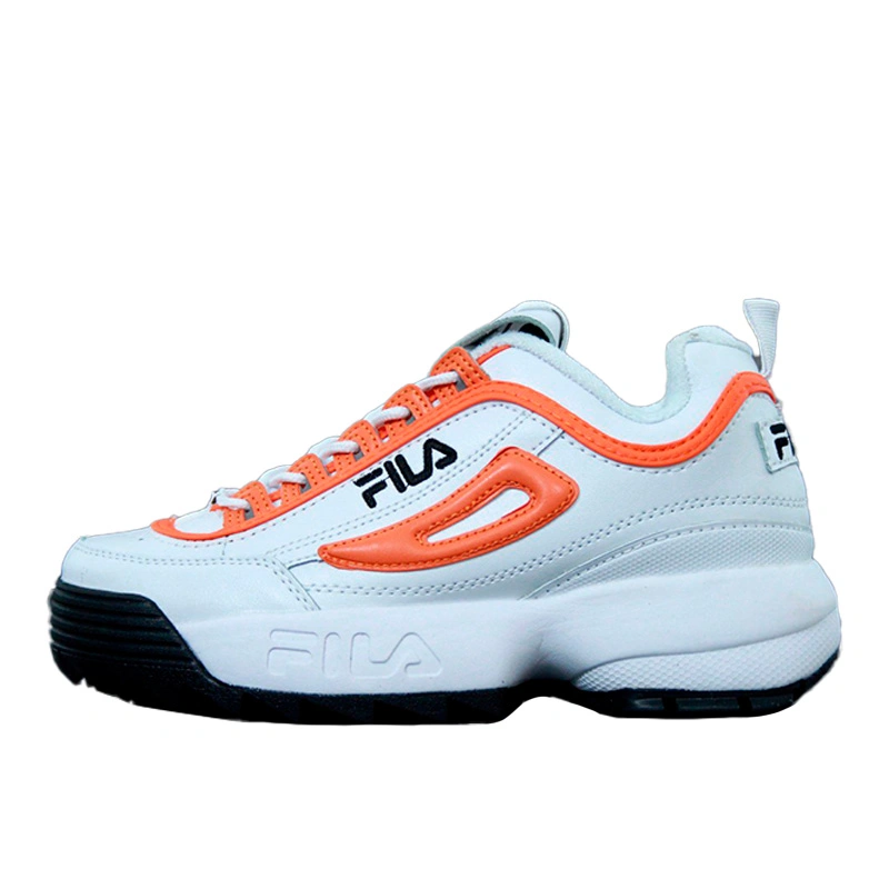 Fila Disruptor 2 White Orange Grey FKD2351106 Footers