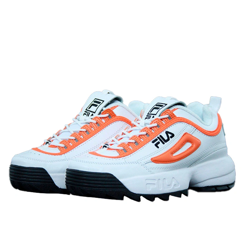 Fila Disruptor 2 White Orange Grey FKD2351106 Footers