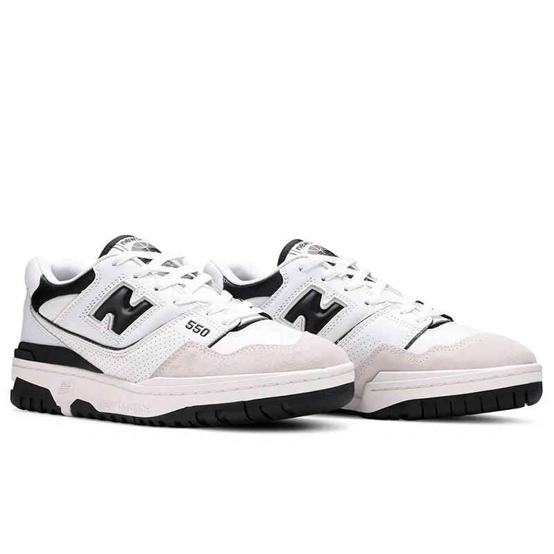 New Balance 550 White Black BB550HA1 FKS56703 Footers