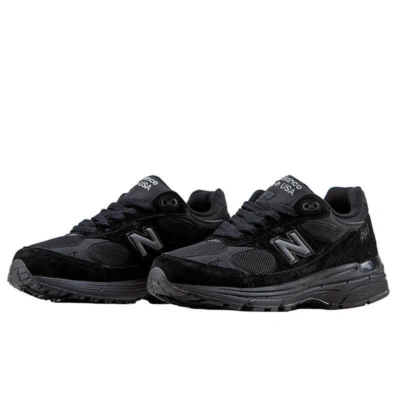 New Balance 993 Made in USA Triple Black MR993TB FKS57172 Footers