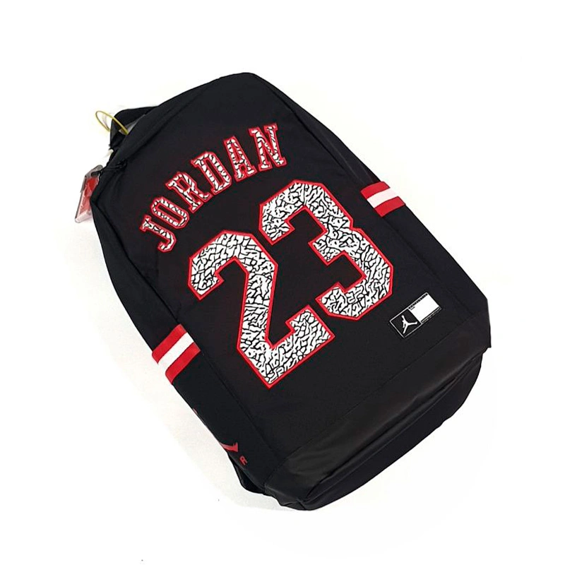 Jordan 23 Jersey Backpack Black Red FKS2351774 Footers
