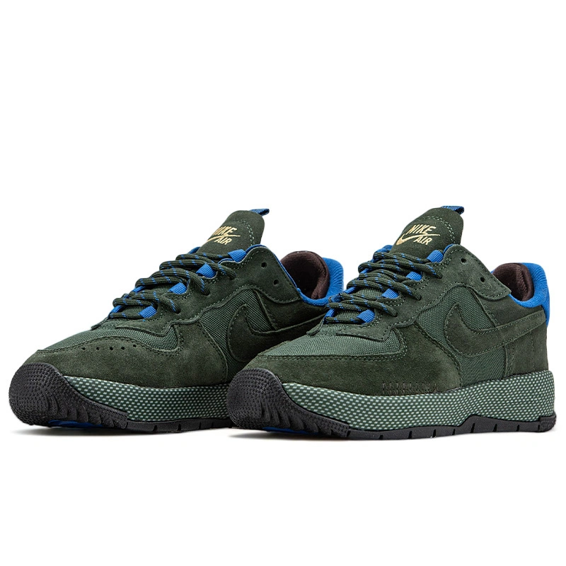 Nike air force black green store