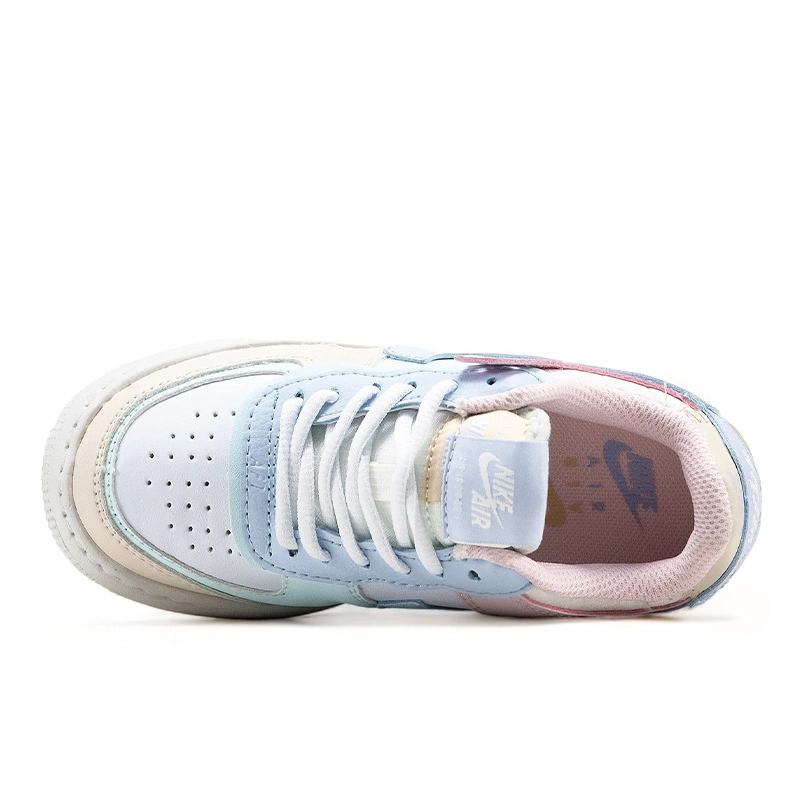 Nike Air Force 1 Shadow White Glacier Blue Ghost FKS2352011 Footers