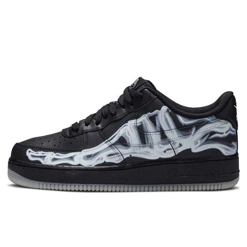 Nike Air Force 1 Low Black Skeleton BQ7541 001 FKS55812 Footers