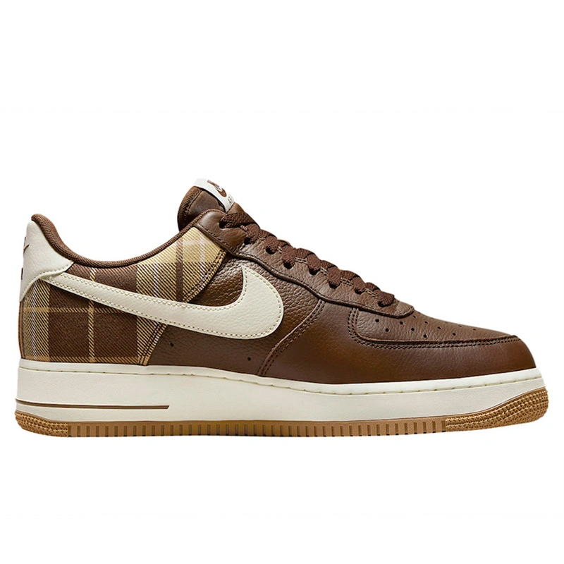 Nike Air Force 1 Low Plaid Cacao DV0791 200 FKS2350236 Footers
