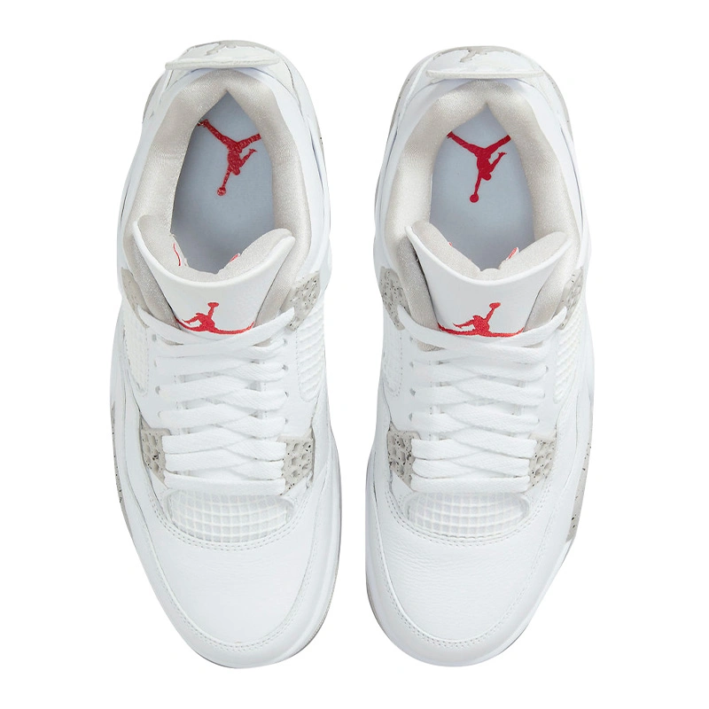Jordan 4 Retro White Oreo CT8527 100 FKS400033 Footers