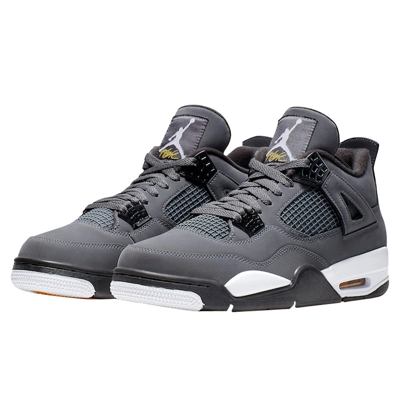 Grey jordan 4 retro hotsell