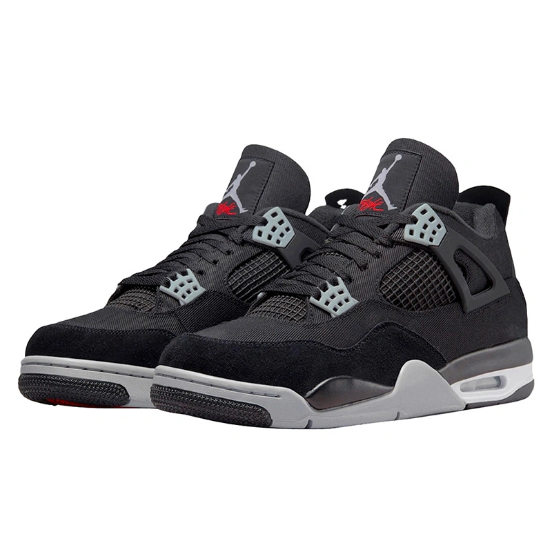 Jordan 4 Retro Black Canvas DH7138 006 FKS57092 Footers