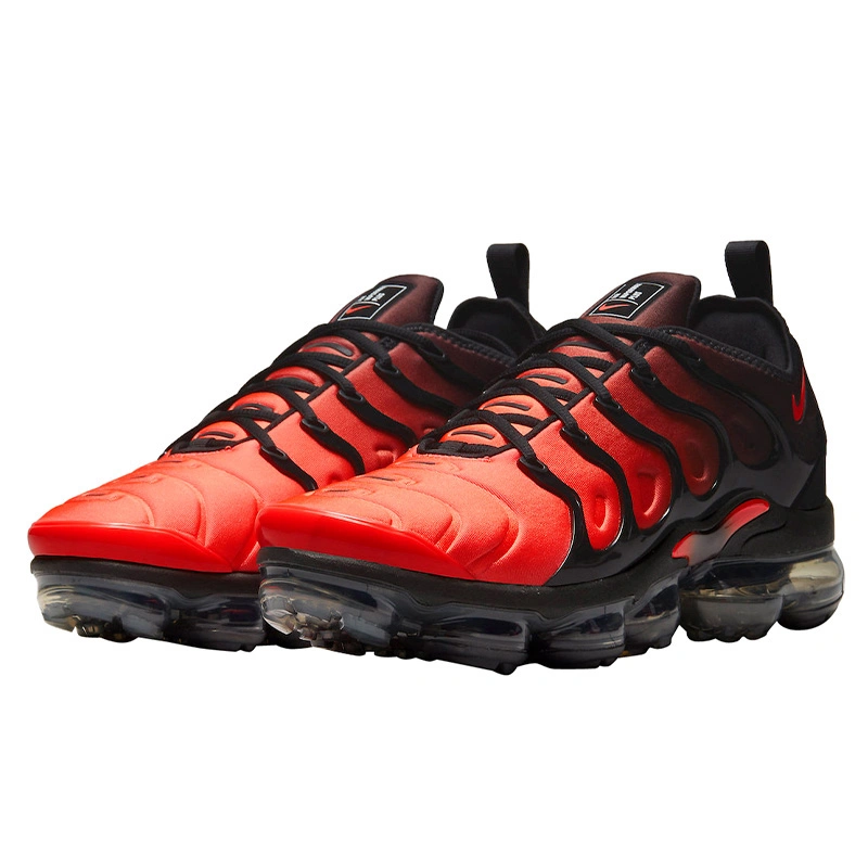 Nike vapormax grey red black discount